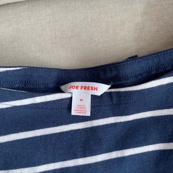 Joe Fresh Striped Top & Jeans - great Casual Outfit - Picture 3 of 6